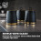 Tower Tower Empire Kitchen Storage Set of 6 in Midnight Blue/Brass 12