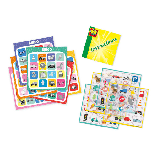 SES CREATIVE Travel Window Sticker Bingo - 02238 1