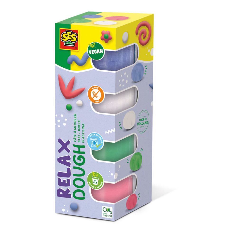 Ses Creative Relax Feel Good Modelling Dough Set - 00514