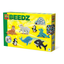 SES CREATIVE Beedz Arctic Animals 2100 Iron-on Beads Mosaic Art Kit - 06203