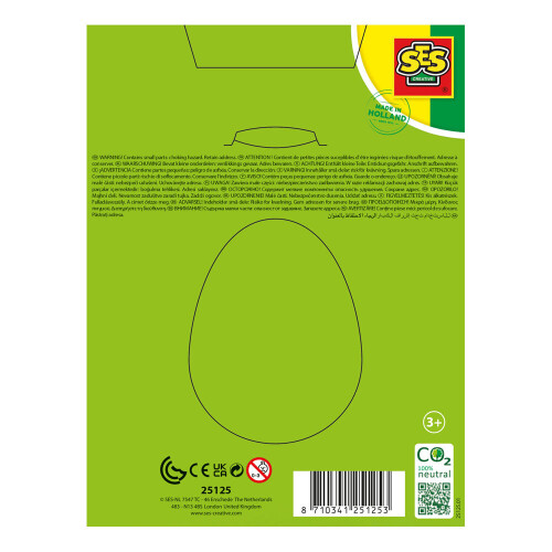 Badebombe - SES CREATIVE - Dinosaurier Überraschung - 160g - 4 Figuren - Unisex 2