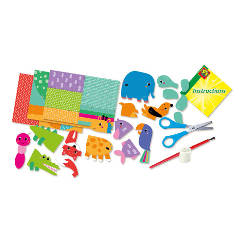 SES CREATIVE Zig Zag Origami Animals Kit - 14026 1