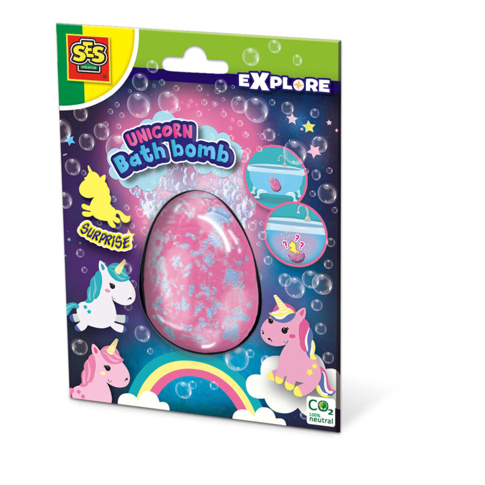 Ses Creative Explore Unicorn Bath Bomb Surprise - 25126