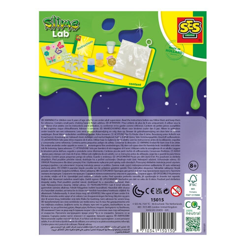 SES CREATIVE Slime Lab Glow-in-the-Dark Set - 15015 2