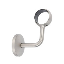 Rothley Handrail Bracket 40mm Brushed