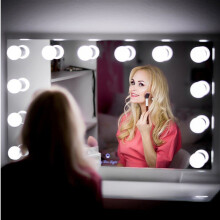 Makeup Eitelkeitsspiegel LED Lichter Glühbirnen Lampe Kit einstellbar beleuchtet Make up Spiegel Kosmetik Hollywood Bühne groß 10 Glühbirne Lampe