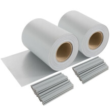 AREBOS Balcony privacy screen Roller blinds Privacy blinds 70m antracite, grey, rattan antracite