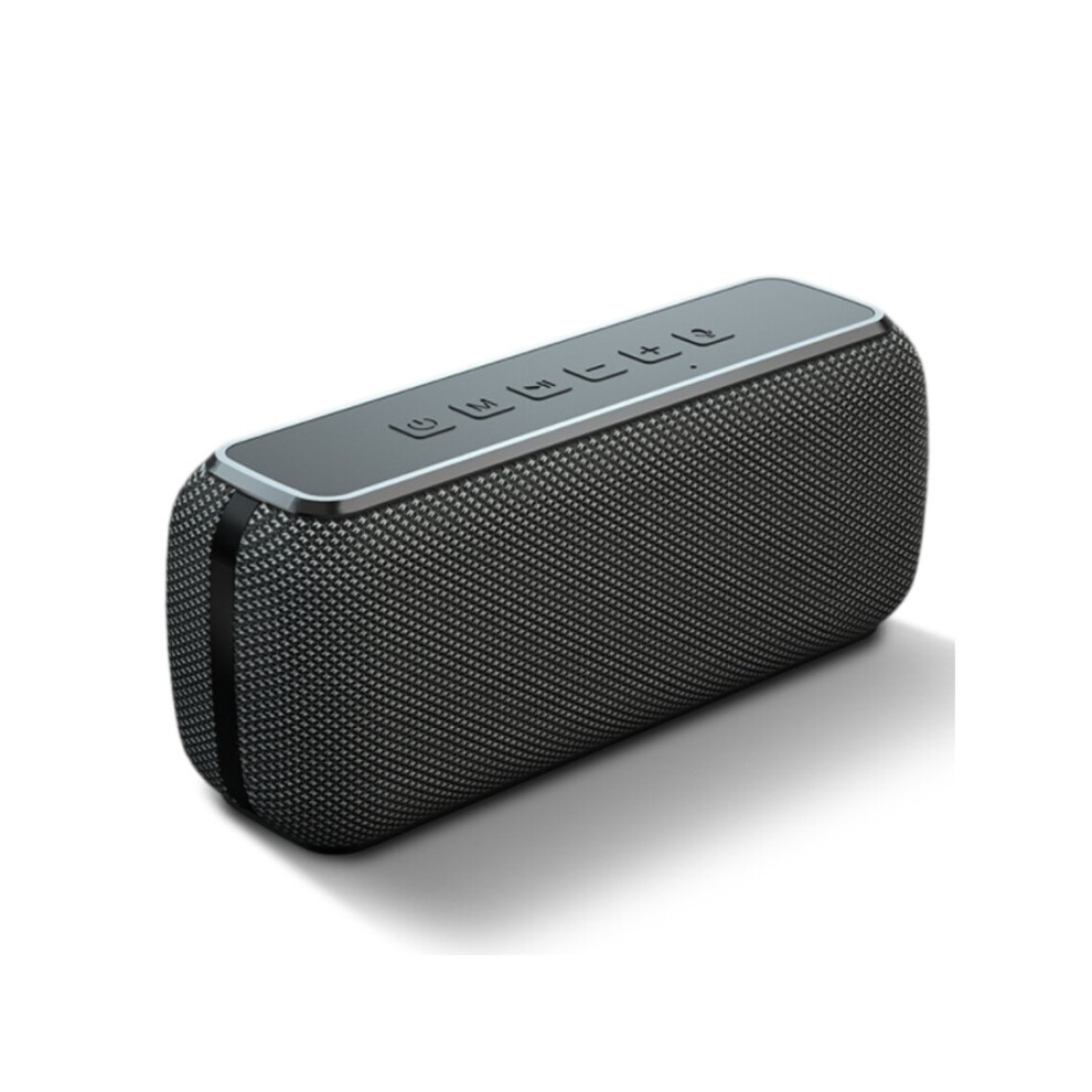 60w wireless portable speaker, IPX7, Bluetooth 5.0, 10 hours of play time, suitable for home, work, travel(Black)