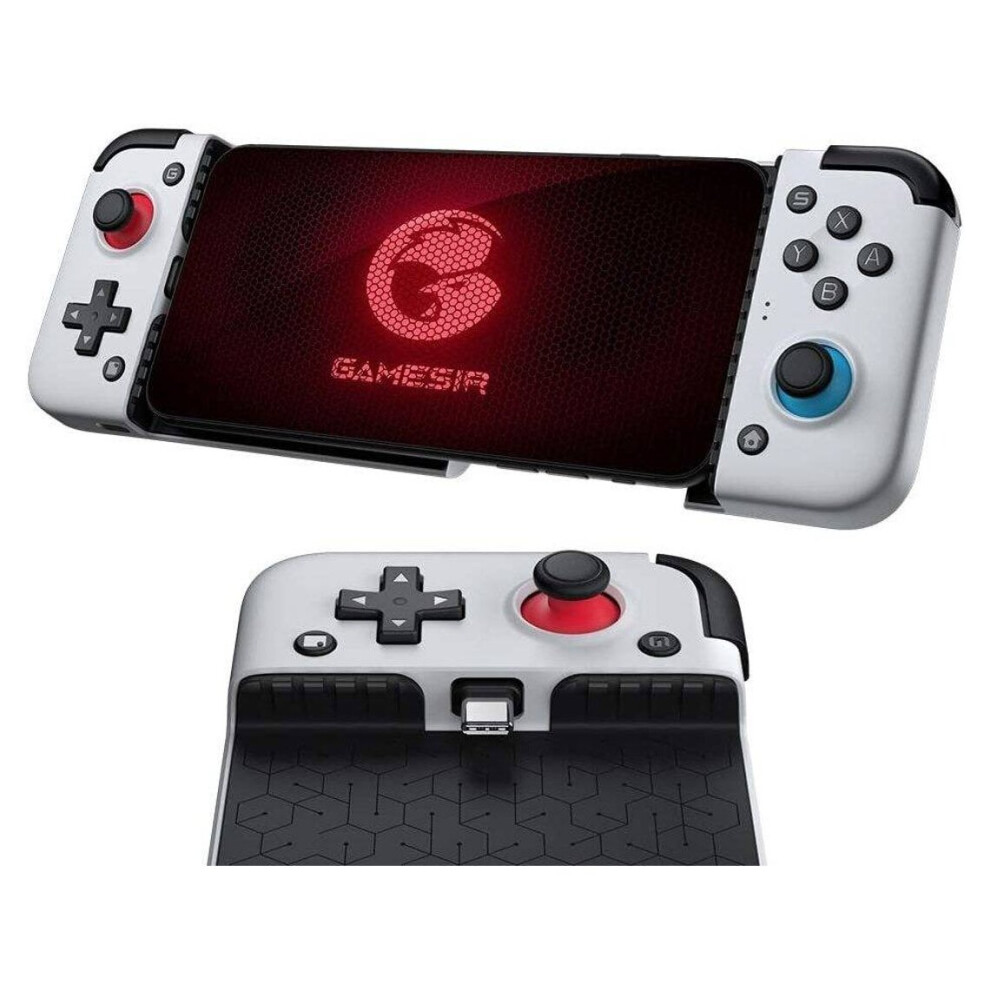 New Version GameSir X2 Type-C Mobile Gamepad Gaming Controller for Xbox Game Pass, PlayStation Now, STADIA, GeForce Now(silver)