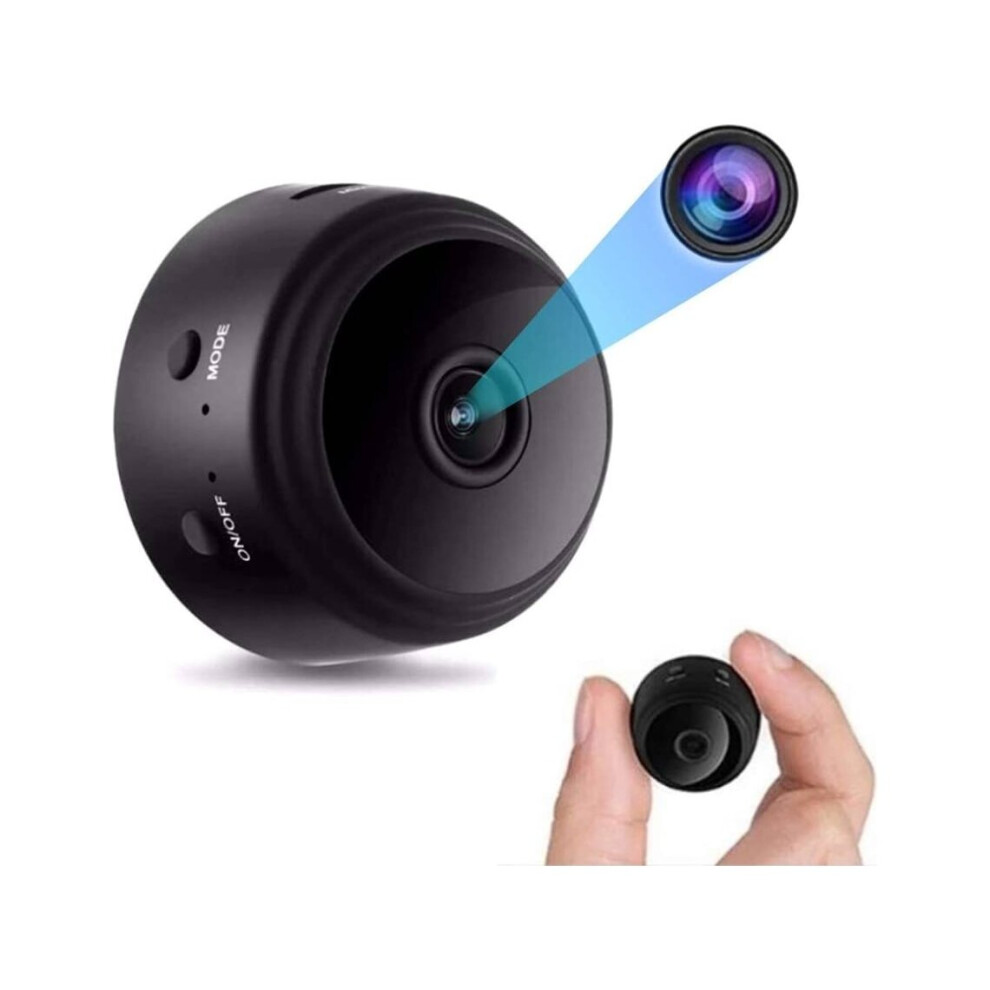 Mini Wifi Security Camera, Wireless Nanny Secret Camera, Small 4K Surveillance Camera With Cctv Audio & Video Recording Tiny Cameras With Night Vision 9128607452099