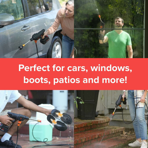 High Street TV Jet Hawk Cordless Pressure Washer 1