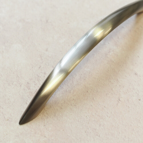 (128mm Handle) Brushed Nickel Bow Handles 128mm 192mm & 320mm 2