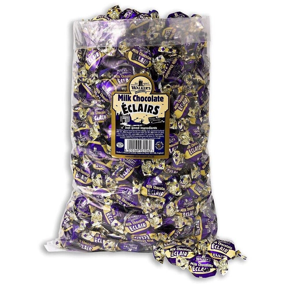 Walkers Walker's Nonsuch Milk Chocolate Eclairs 500Gm
