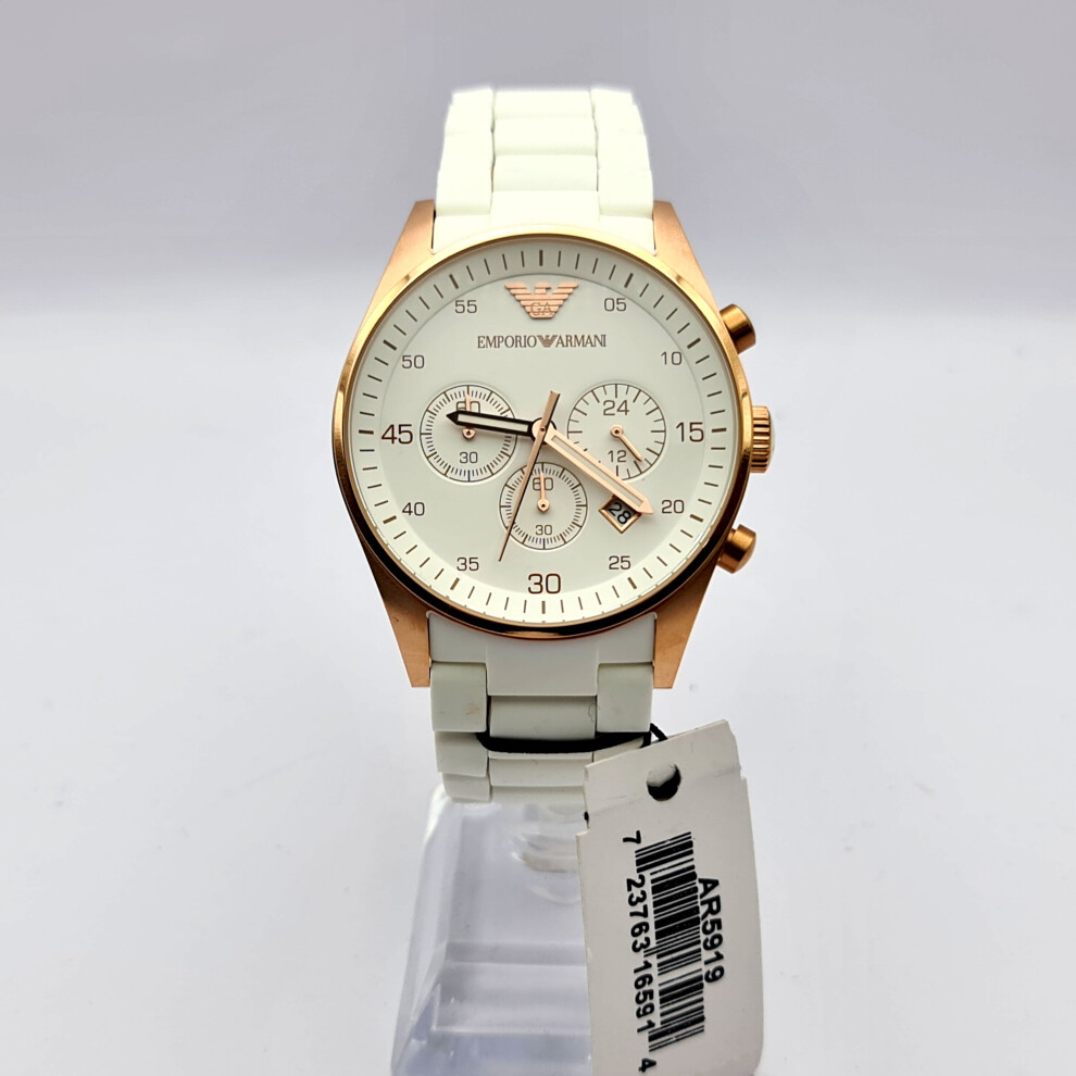 Emporio armani shop ar5919 white