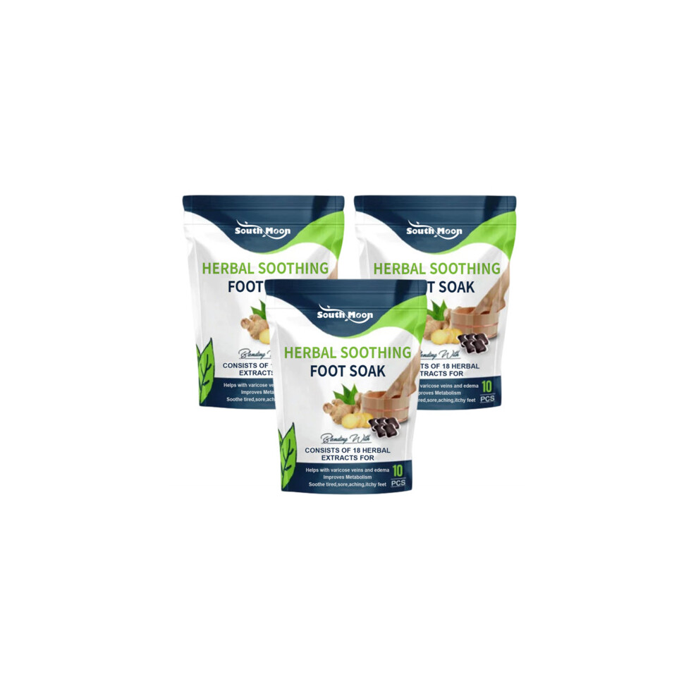 Mdsrjone ( 3 Packs/30Pcs) Oveallgo Pro Herbal Detox Foot Soak Beads