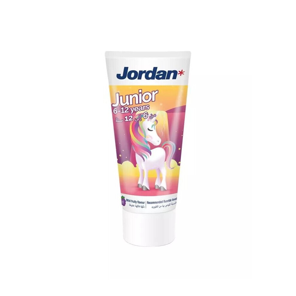 Jordan Junior 6-12 Year Toothpaste 50 mL