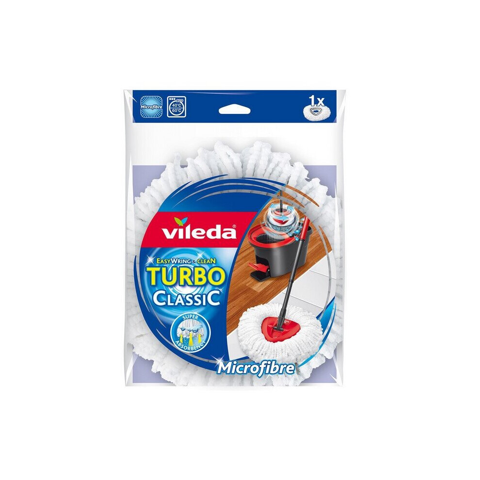 Vileda Easy Wring & Clean Turbo Classic Microfiber Refill