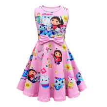 9250 Pink, 6T-130cm) Sanrio Kuromi Cinnamoroll Children Princess Dress  Hello Kitty Girl Digital Printing Flower Cartoon Dress Holiday Party Dress  on OnBuy