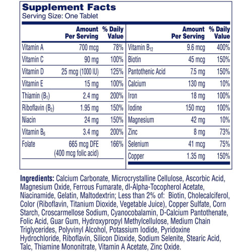 One A Day Women's Complete Multivitamin, 300 Tablets - 40% Smaller Tablets 1
