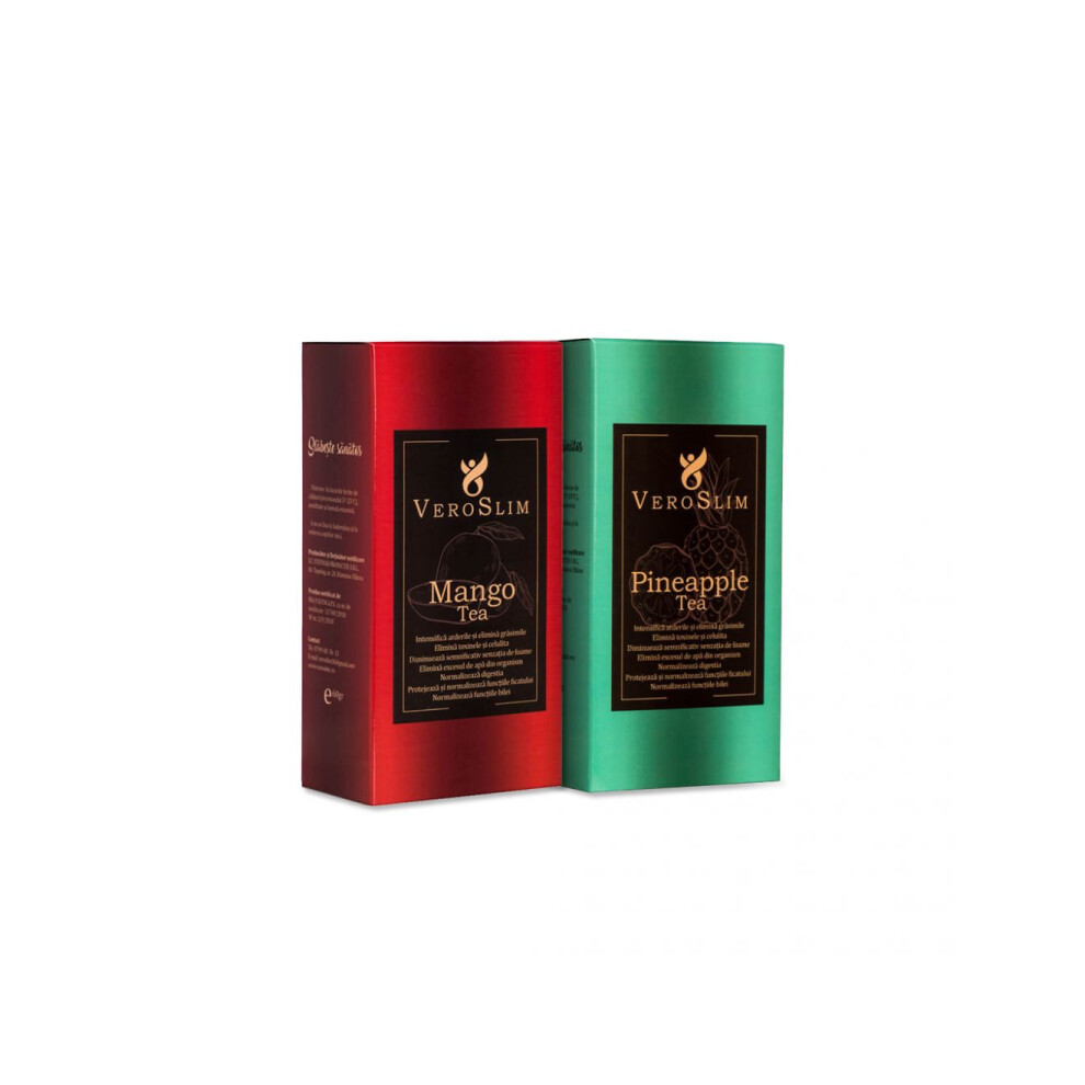 Slimming tea. 1 passion fruit tea  60g + 1 Pineaple tea  60g. veroslim 