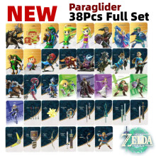 (38Pcs L) The Legend Of Zelda Tears Of The Kingdom Amiibo Game Card Switch New Weapon Ns