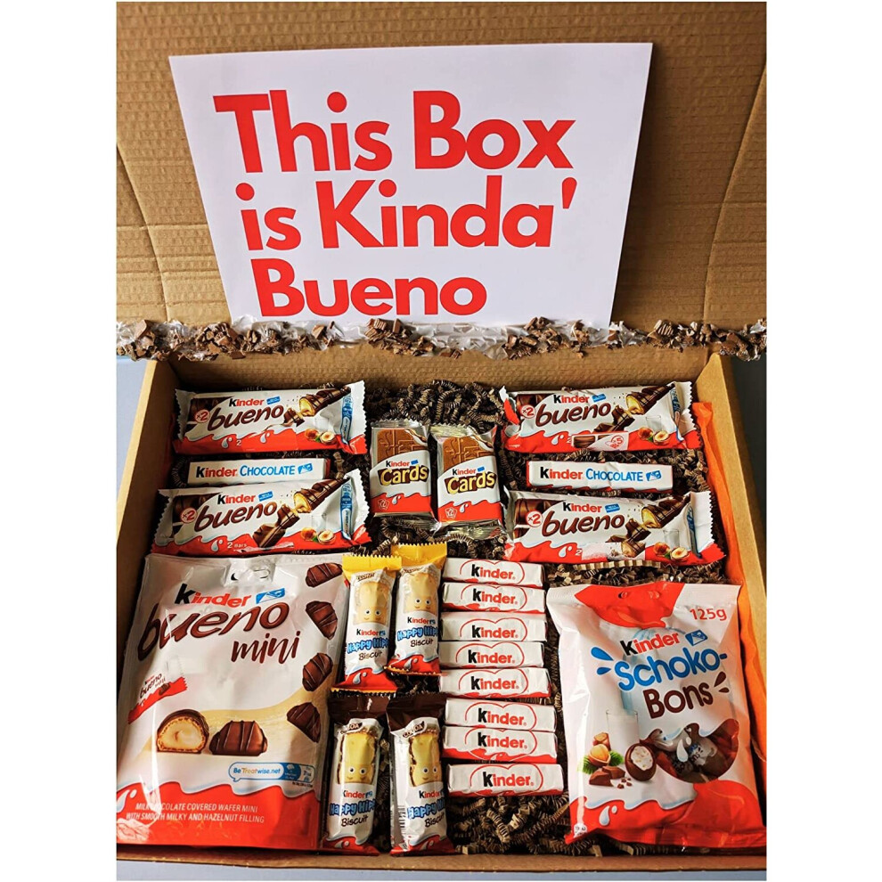 Kinder Bueno Hamper Mega Gift Pack With 22 Kinder Treats