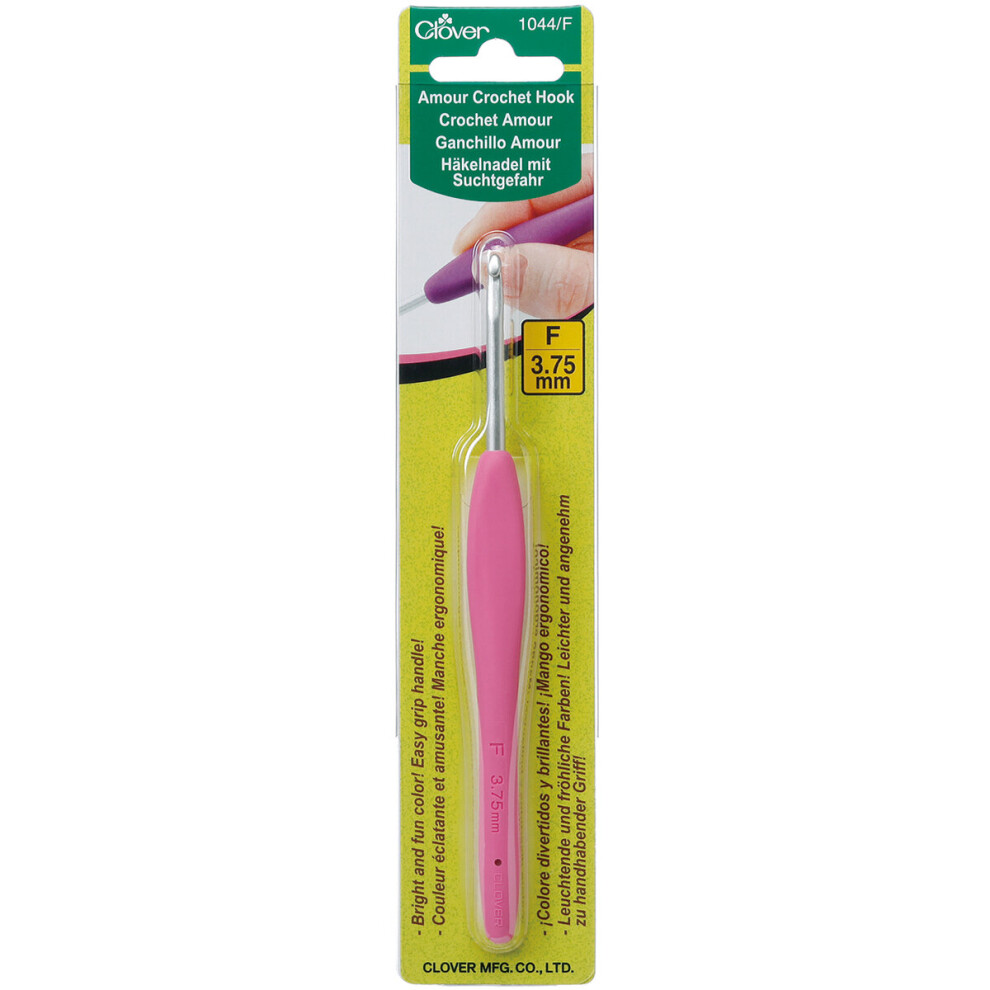 Clover Amour Crochet Hook-Size F5/3.75mm 1044/F