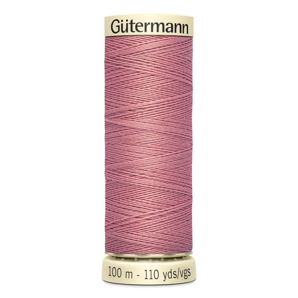 Gutermann Sew-All Thread 110yd-Old Rose 100P-323