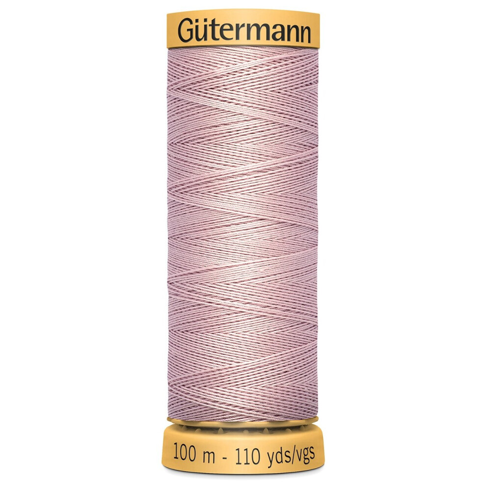 Gutermann Natural Cotton Thread 110yd-Dark Mauve 103C-6050