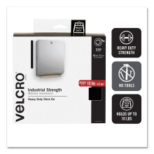 VELCRO(R) Brand Industrial Strength Tape 2"X15'-Black -90197