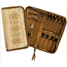 Lantern Moon Interchangeable Needle Set 4"-Ancestry Sizes 2.5/3mm To 10/6mm -LM350311
