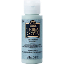 FolkArt, Shale Green 59 ml Assorted Acrylverf 2 fl oz / 59ml Terra Cotta Verf Voor Eenvoudige DIY Klussen