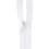 Coats Thread & Zippers F4324-WHT Αθλητικός Ξεχωριστός Φερμουάρ, 24", Λευκό 1