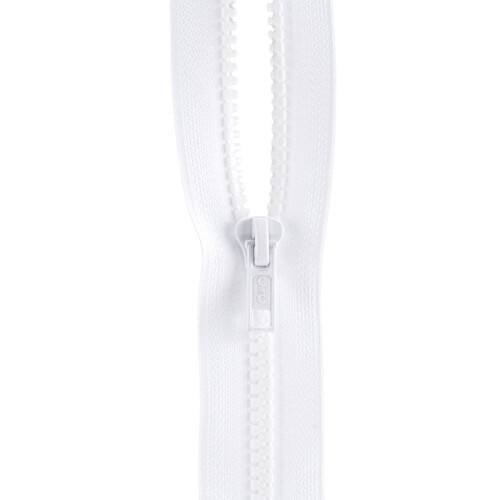 Coats Thread & Zippers F4324-WHT Αθλητικός Ξεχωριστός Φερμουάρ, 24", Λευκό