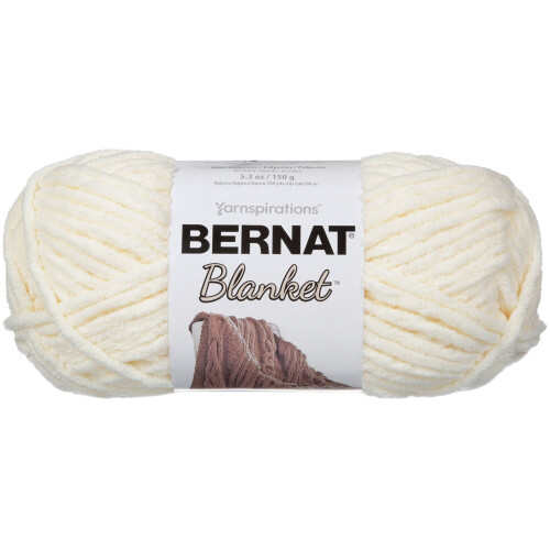 Bernat Blanket Yarn-Vintage White 161200-6