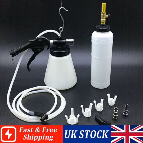 Car Brake Clutch Bleeder Bleeding Fluid Kit Pneumatic Vacuum