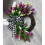 Tulip Wreath Flower Door Hanging Half Coverage 2