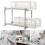 Living And Home 2 Tier Shelf Corner Organizer Bathroom Kitchen Storage Rack 1