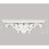 (  Pearl White) Decorative Floating Shelves Storage Bedroom Kitchen Crafts 1