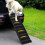 Living And Home (Black) Folding Portable Dog Pet Stairs Ramp 2