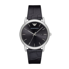 EMPORIO ARMANI Reloj analógico de piel para hombre AR2500