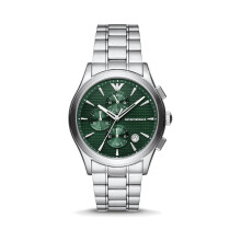 EMPORIO ARMANI Men's Chronograph Round Shape Stainless Steel AR11529 42 mm
