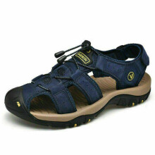 (Blue, Tag Size 48=Uk Size 13) Mens Summer Sports Beach Shoes Soft Home Slippers