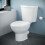 NES Home Senore Complete Shower WC Close Coupled Toilet Basin Flat Pack Vanity Unit Suite 2