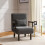 Living And Home Modern Foldable Single Sofa Bed Upholstered Lounge Armchair 1
