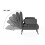 Living And Home Convertible Sofa Bed with Pillow and Pocket 3