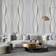 Modern 3D Victorian Embossed 10M Wallpaper Deluxe Feature Wall Decor Paper Roll