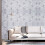 Living And Home 3D Hexagonal Modern PVC Wallpaper Home Wall Decoration 1