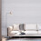 Living And Home Modern Sliver Grey Striped Non-woven Wallpaper Roll 1