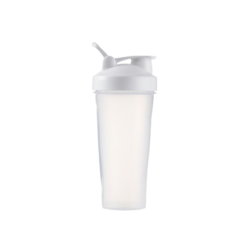 (Pure) 600ml Protein Shaker Bottle Leak Proof Water Mixer Cup Office Sports Gym Fitness